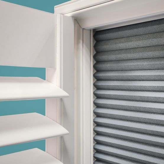 Shutter and shade shutters